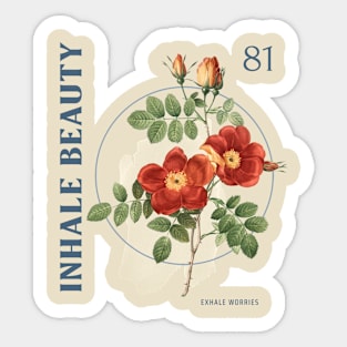 Inhale Beauty Sticker